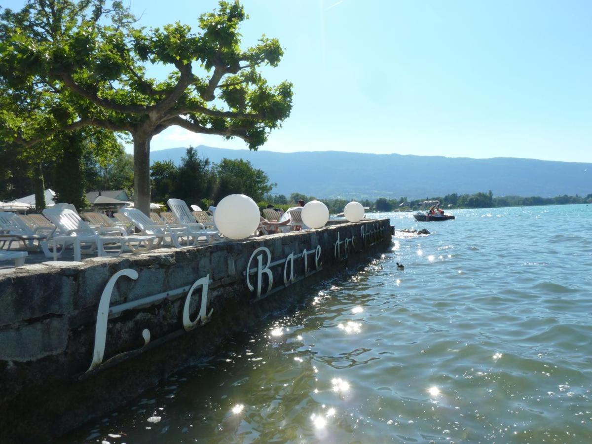 La Baie Des Voiles 3 Chambres 4 A 6 Personnes Au Bord Du Lac Plage Privee Duingt Eksteriør billede
